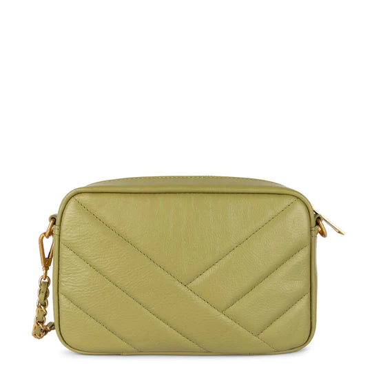 LANCASTER Soft Matelassè Borsa a Tracolla Olive