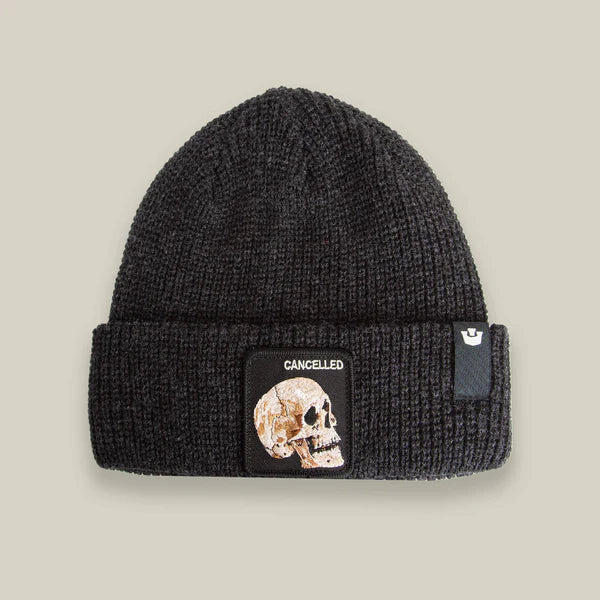 Goorin Bros EST. 1895 Cappello Beanie Cancelled Black Melange
