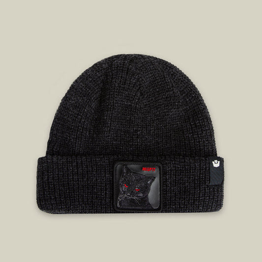 Goorin Bros EST. 1895 Cappello Beanie Cat Misfit Black Melange