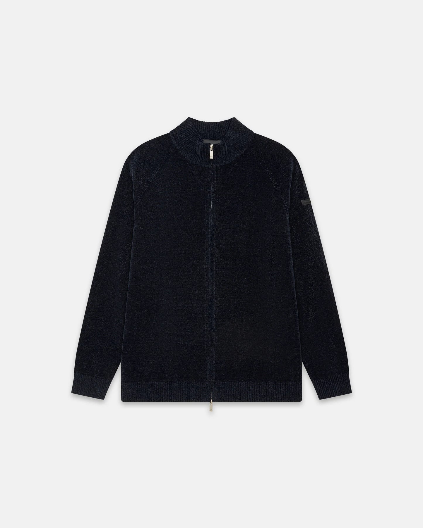 UNITY AI24-25 Maglia con Zip Chimbo Chenille Blu Navy