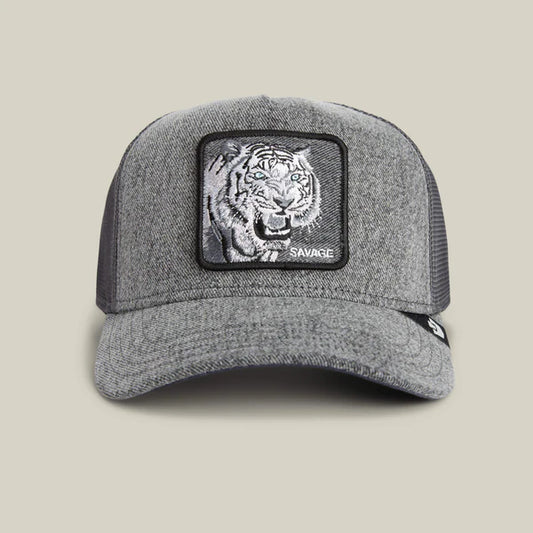 Goorin Bros EST. 1895 Cappello Trucker Animal Savage Grey Denim