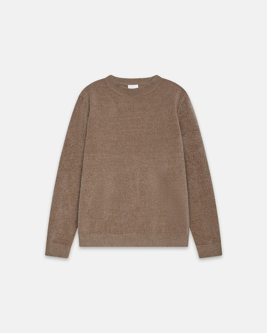 UNITY AI25-26 Maglia Eden Taupe Melange Woman