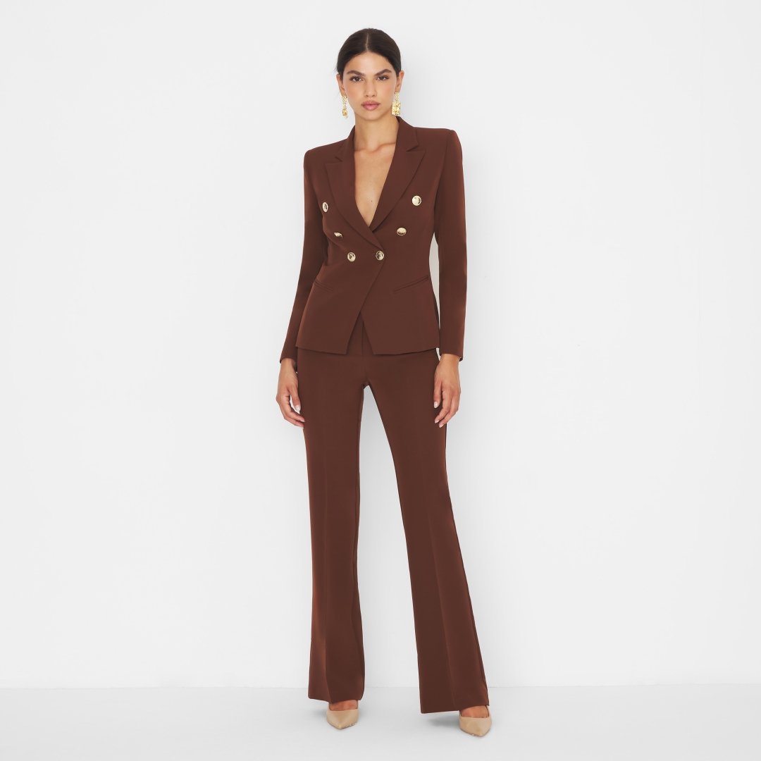 Silence Limited AI25-26 Pantalone Flare Brown