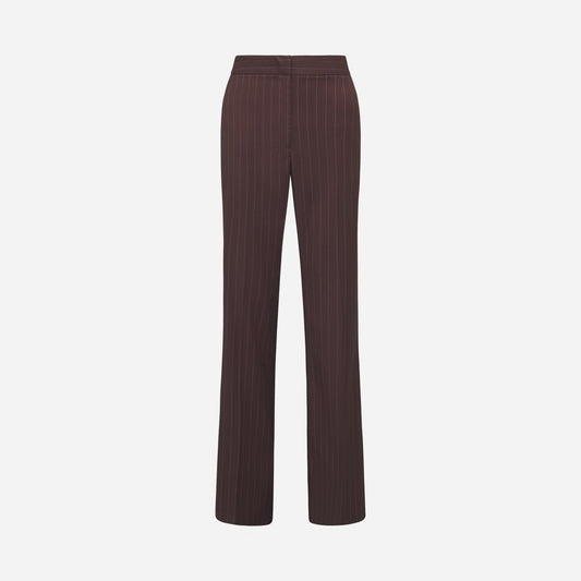 Silence Limited AI25-26 Pantalone Flare Stripe Brown