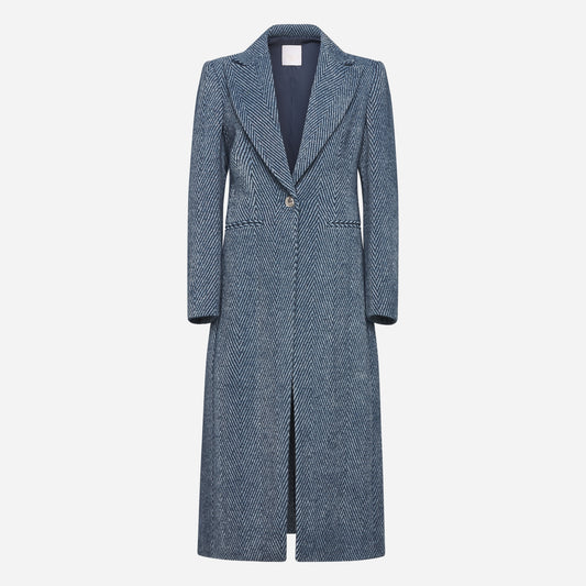 Silence Limited AI25-26 Cappotto Herry Denim