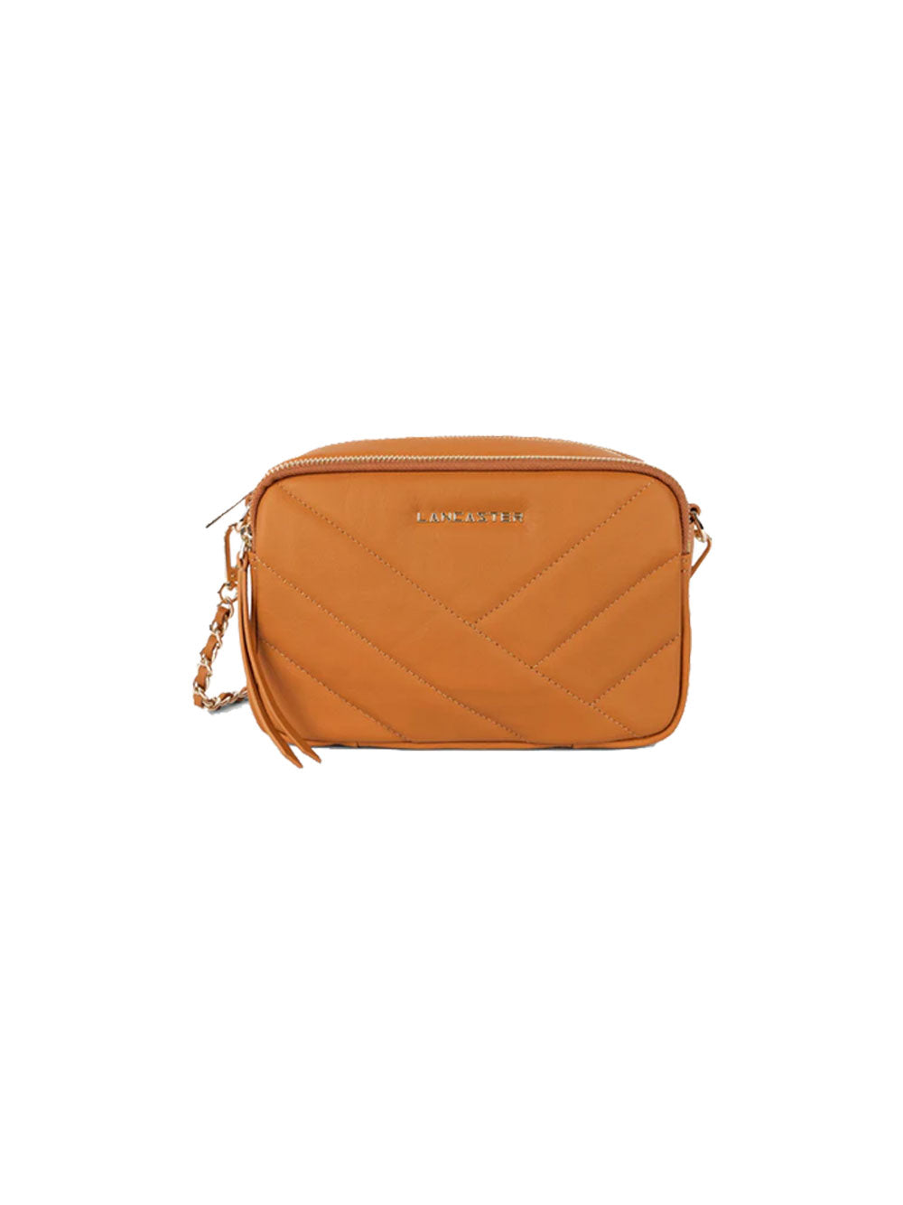 LANCASTER PE23 Soft Matelassè Borsa a Tracolla Gold