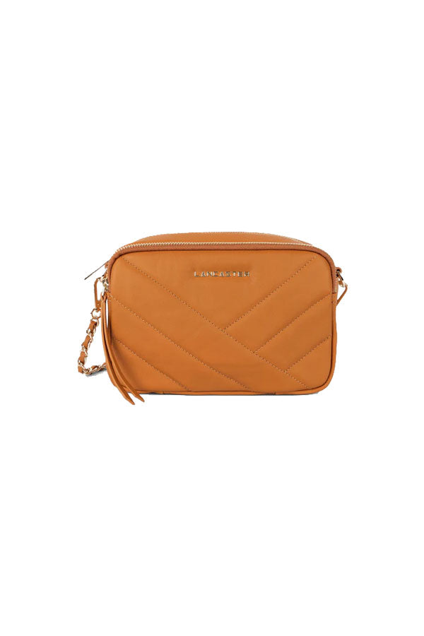 LANCASTER PE23 Soft Matelassè Borsa a Tracolla Gold