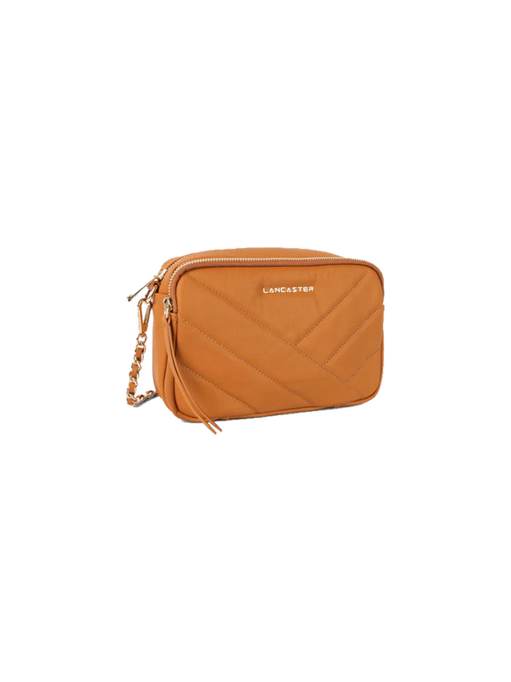 LANCASTER PE23 Soft Matelassè Borsa a Tracolla Gold
