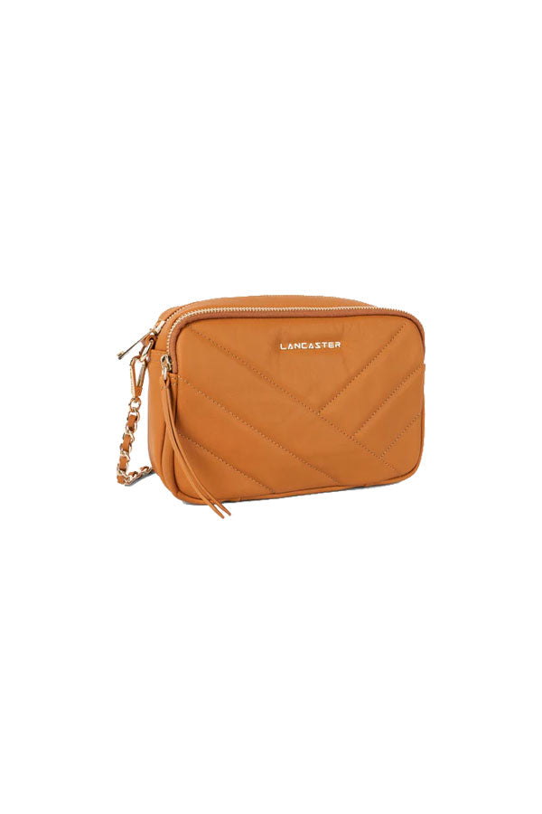 LANCASTER PE23 Soft Matelassè Borsa a Tracolla Gold