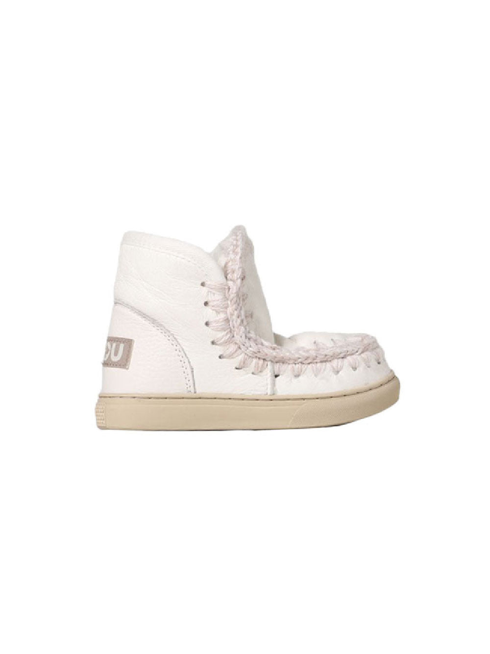 Mou Boots AI23-24 Eskimo Sneaker Kid Waxi White