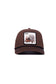 Goorin Bros EST. 1895 Cappello Trucker Animal All Canva Prick Brown