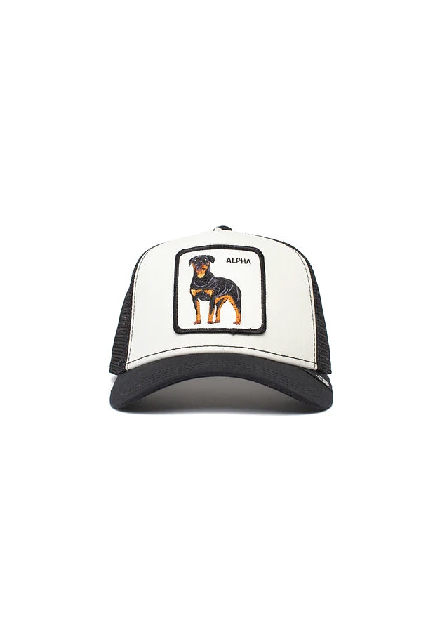 Goorin Bros EST. 1895 Cappello Trucker Animal Alpha White/Black