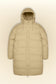RAINS AI23-24 Alta Long Puffer Jacket Sand