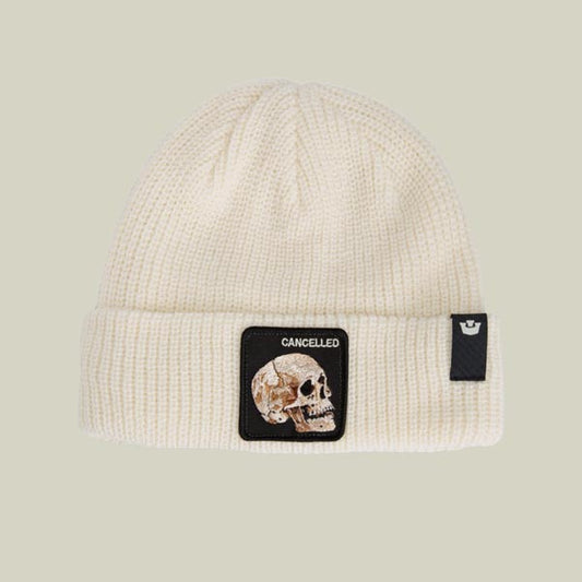 Goorin Bros EST. 1895 Cappello Beanie Cancelled Light Ivory
