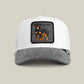 Goorin Bros EST. 1895 Cappello Trucker Animal Bad Boy White/Grey Denim