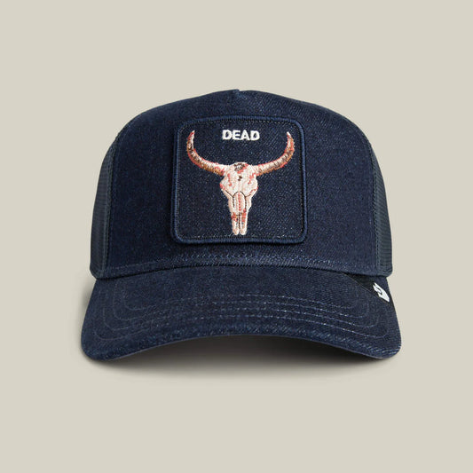 Goorin Bros EST. 1895 Cappello Trucker Animal Dead Blue Denim
