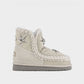 Mou Boots AI25-26 Eskimo 18 Wool Stars & Rhinestones Silver Birch