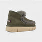 Mou Boots AI24-25 Eskimo Bounce Sneaker Black Olive