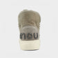 Mou Boots AI24-25 Eskimo Sneaker Bold Glitter Logo Elephant Grey