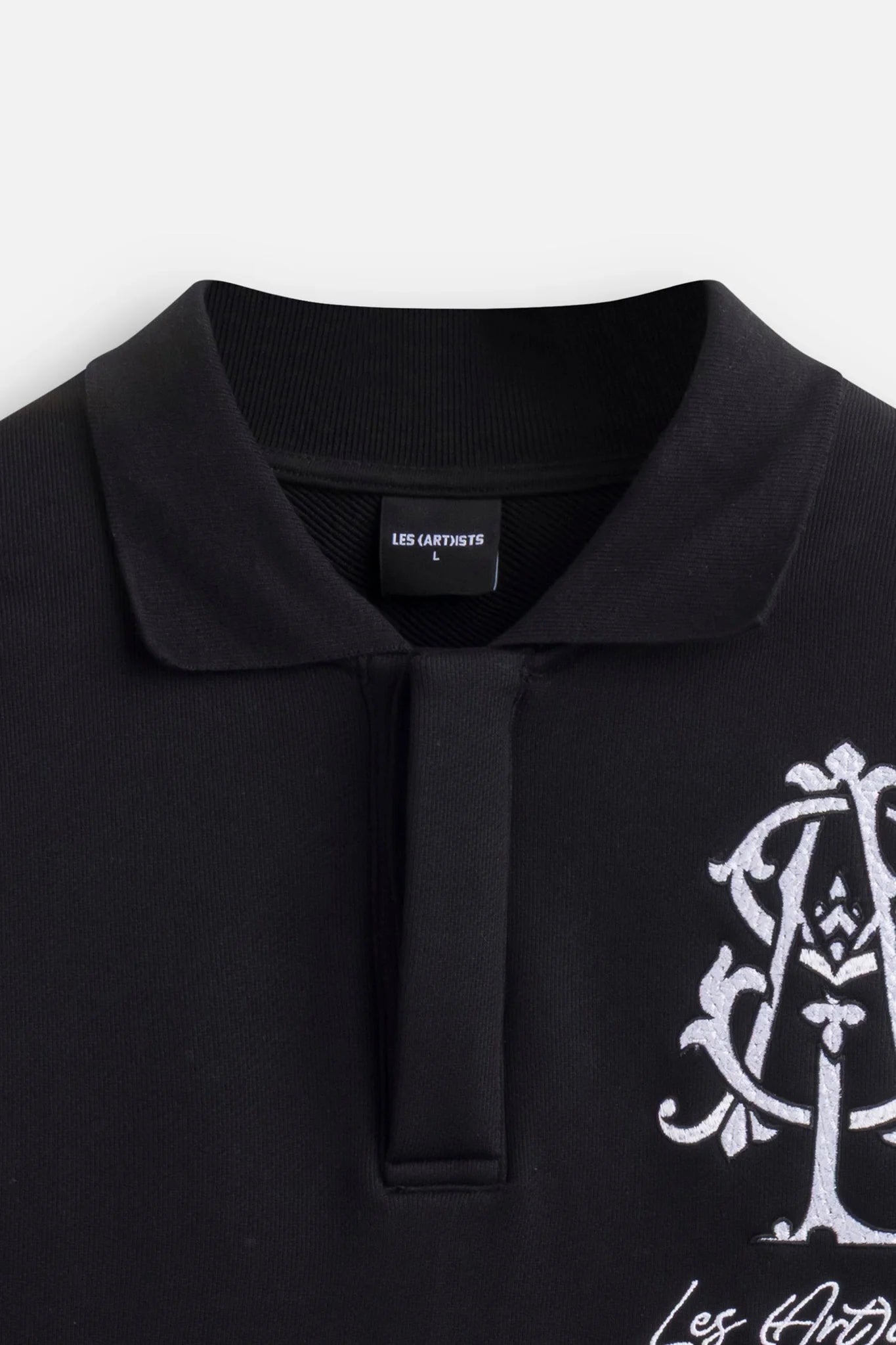 LES (ART)ISTS AI25-26 Felpa Polo Monogram Black
