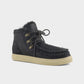 Mou Boots AI23-24 Eskimo Sneaker Lace-up Men's Cracked Black/Grey