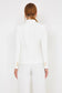 Silence Limited SS25 Giacca Doppiopetto Libra Off White