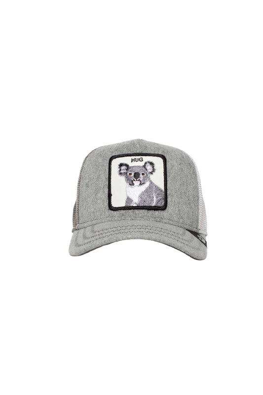 Goorin Bros EST. 1895 Cappello Trucker Animal Finish Last Soft Hug Grey