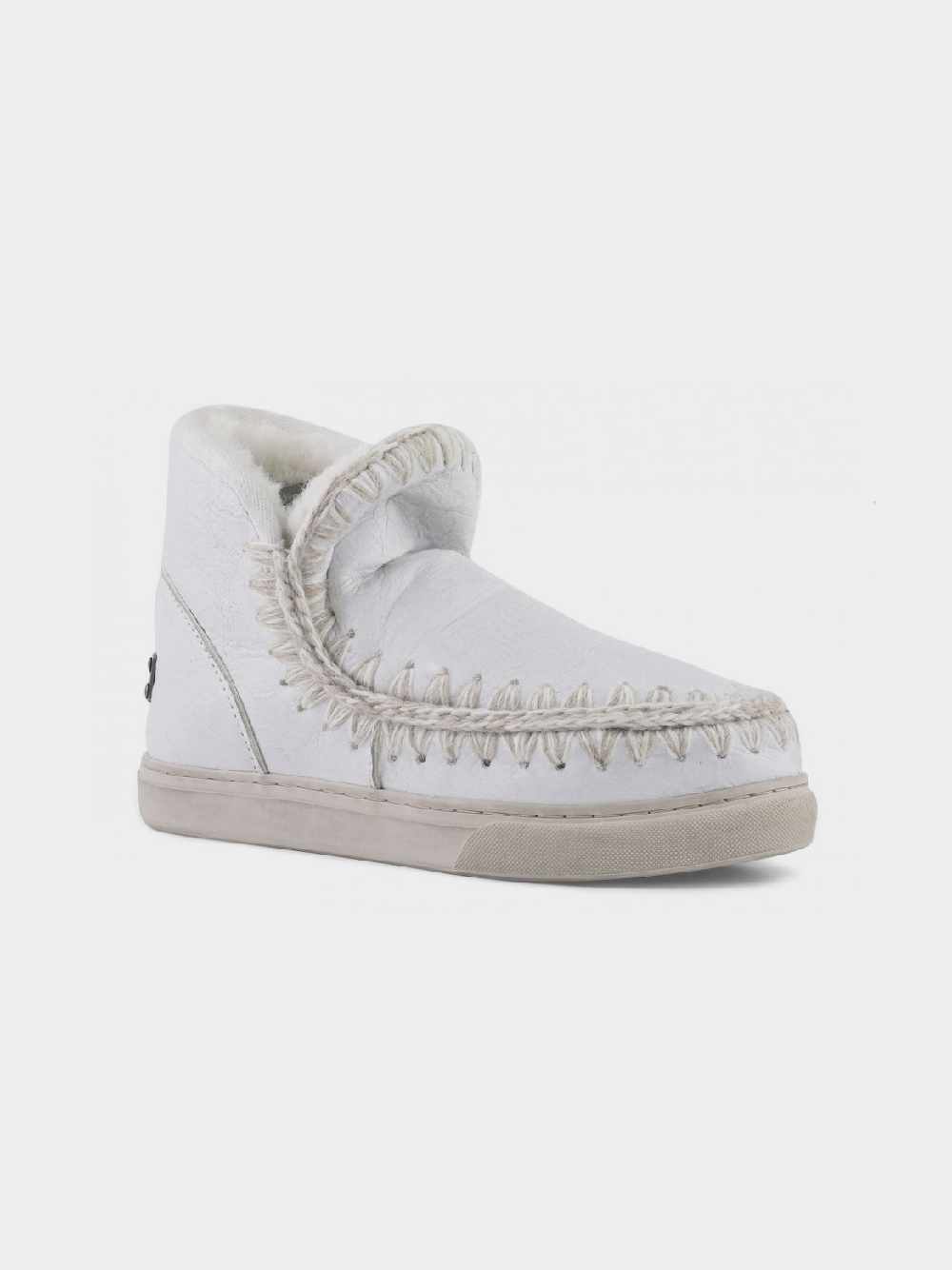 Mou Boots AI23-24 Eskimo Sneaker Waxi White