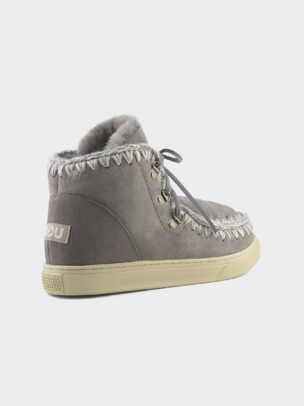 Mou Boots AI23-24 Eskimo Sneaker Lace-up Men's New Grey