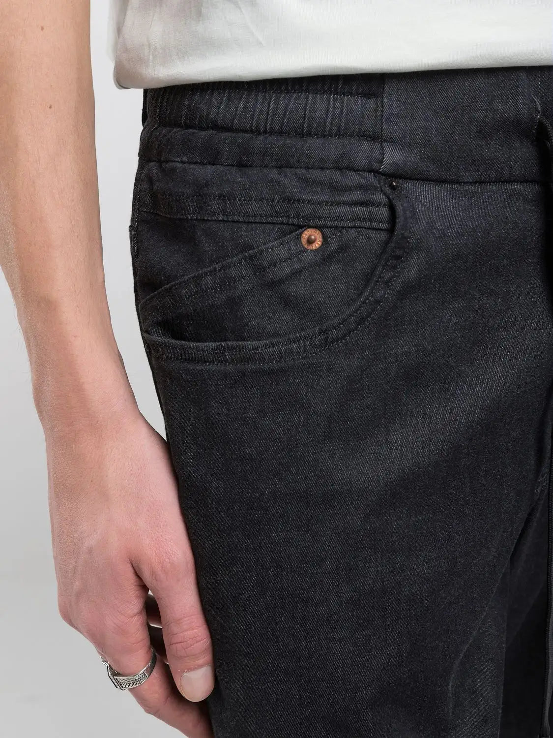 Replay SS25-26 Jeans Slim Fit Lanny Black Man