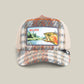 Goorin Bros EST. 1895 Cappello Trucker Animal Large Patch Homestead Down The River Plaid