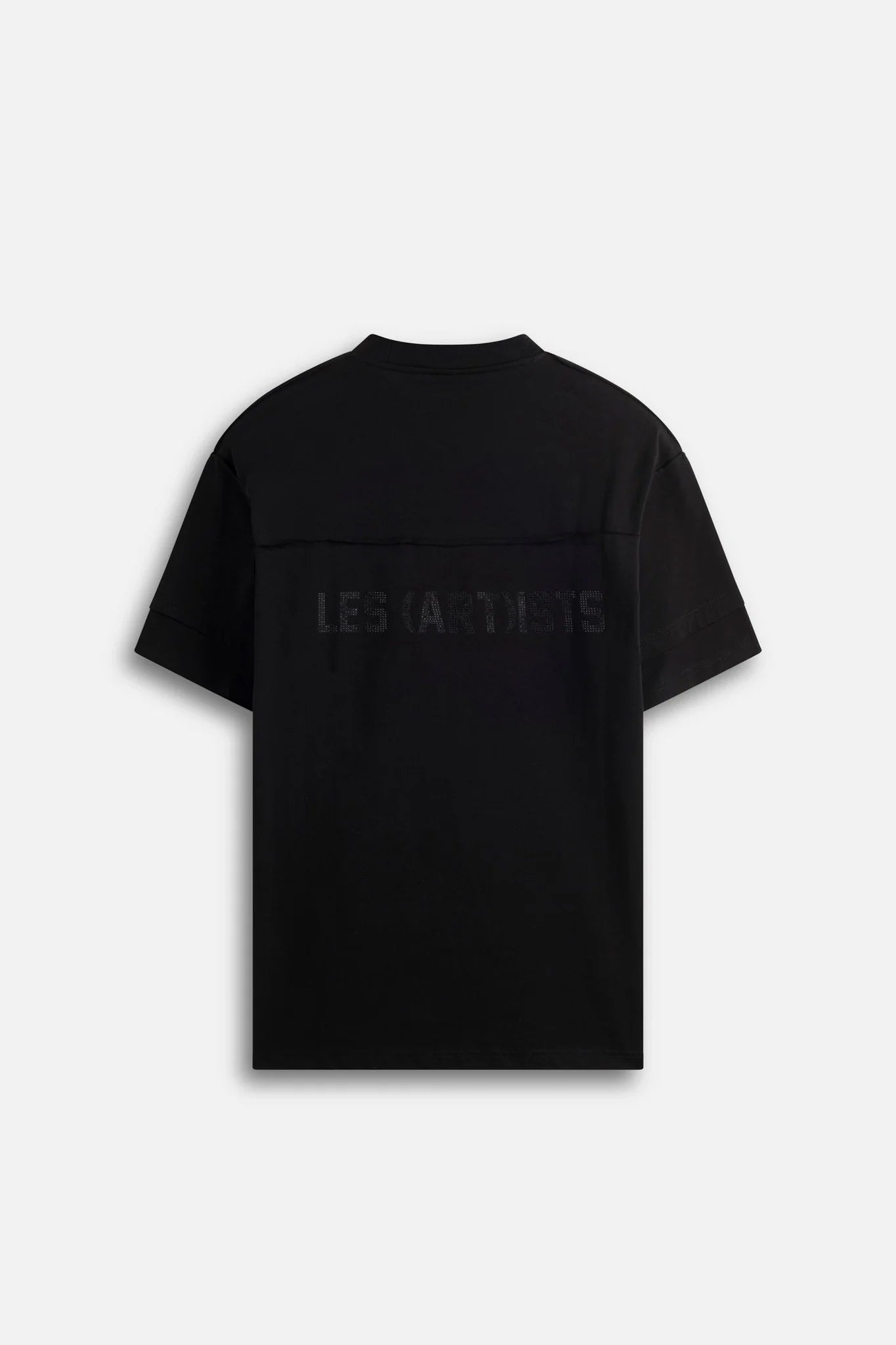 LES (ART)ISTS AI25-26 T-shirt Paris Essential Crystal Strass Black