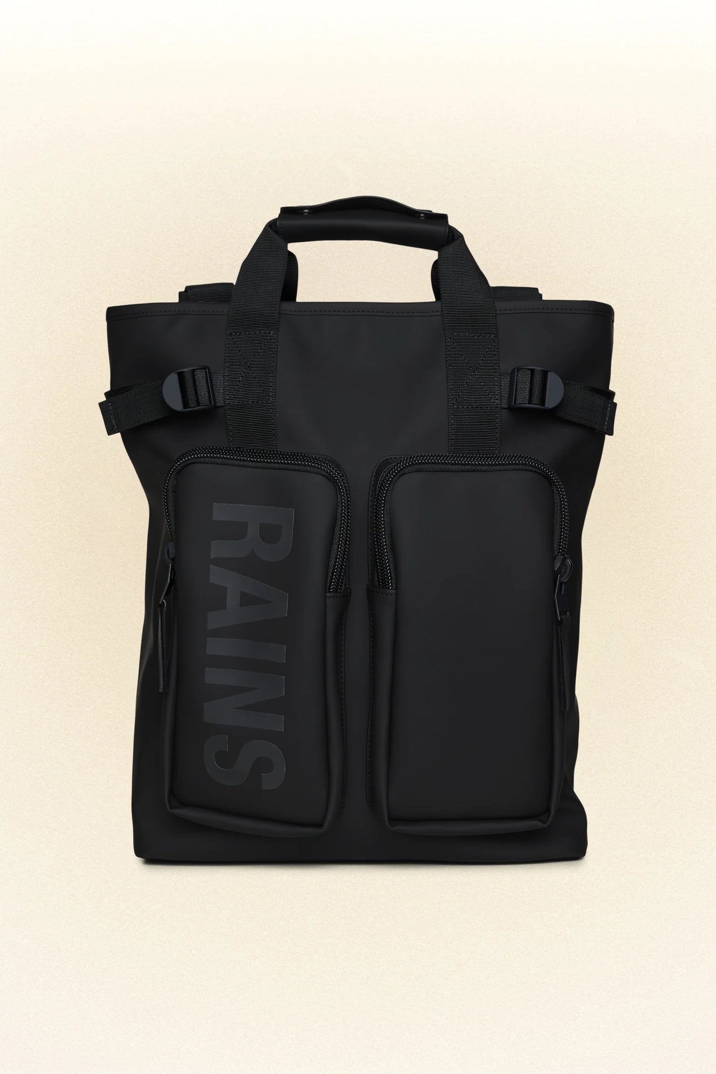 RAINS AI23-24 Texel Tote Backpack Black