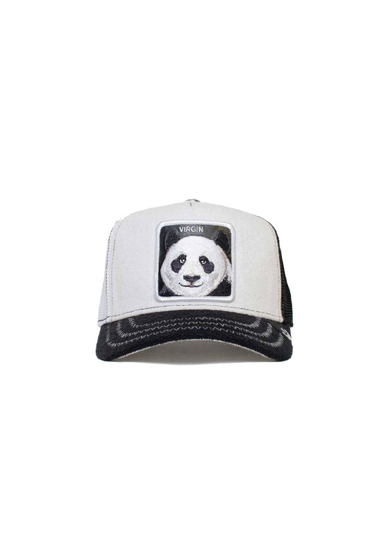 Goorin Bros EST. 1895 Cappello Trucker Animal Finish Last Soft Virgin Black/White