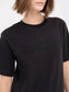 Replay PE24 T-shirt con Logo Glitter Black Woman