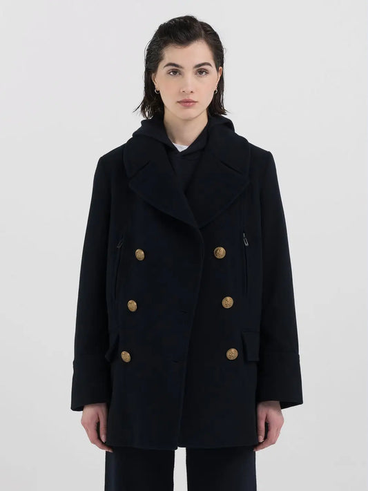 Replay AI24-25 Cappotto Doppiopetto Dark Navy Woman (copia)