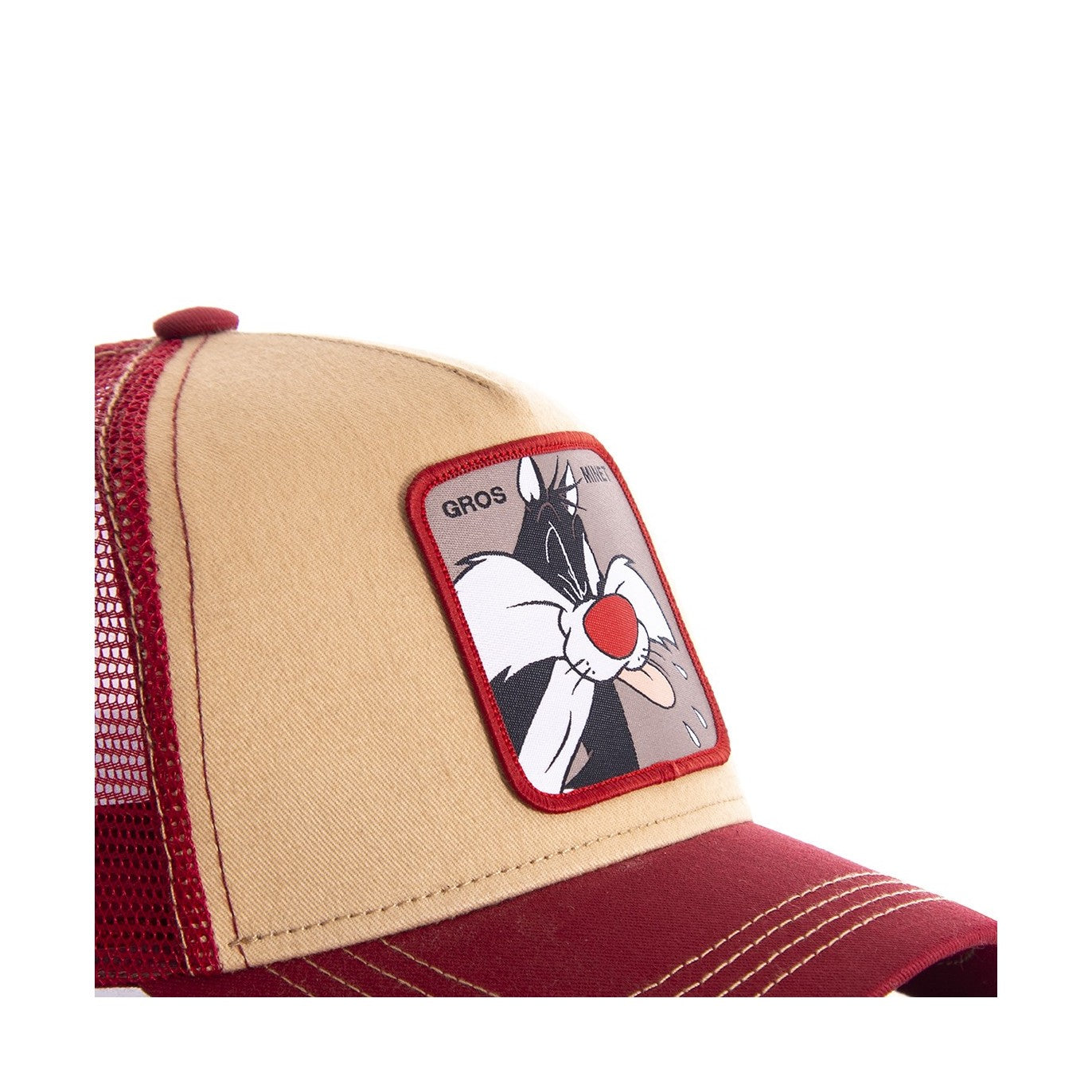 CAPSLAB Cappello Trucker Grosminet Looney Tunes Beige/Red