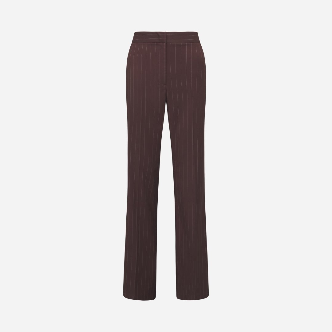 Silence Limited AI25-26 Pantalone Flare Stripe Brown